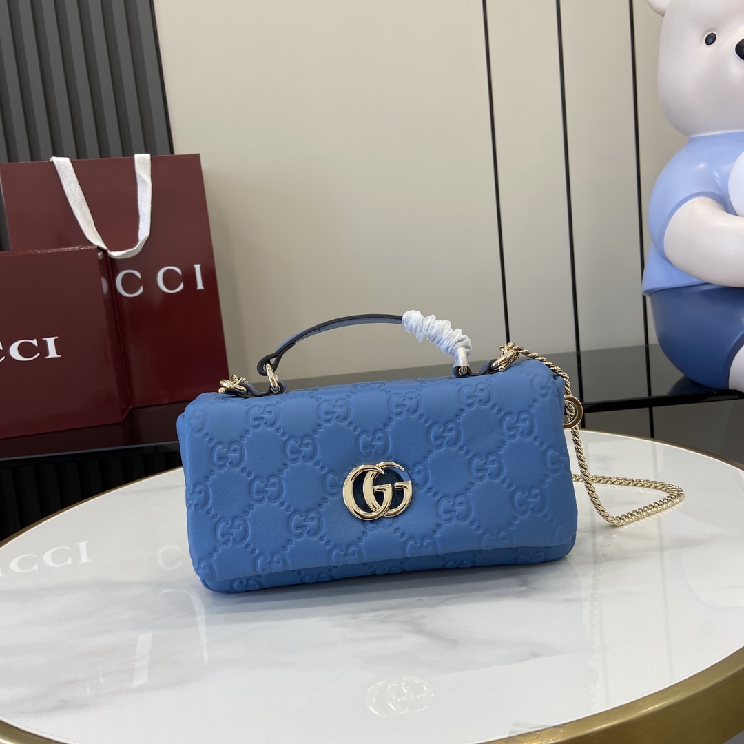 Minibolso con asa superior GG Milano Gucci