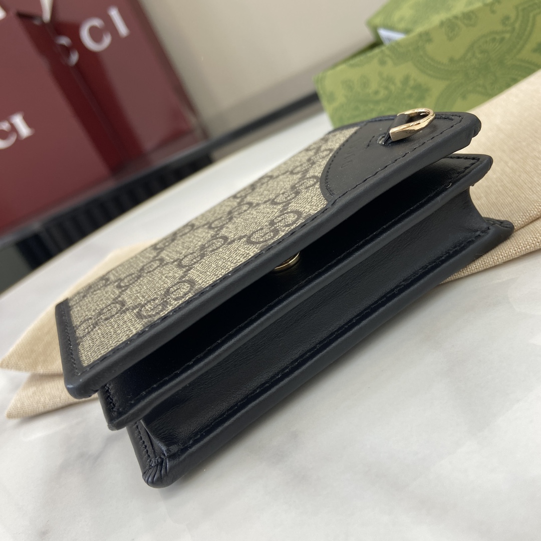 Minicartera GG Emblem Gucci - Imagen 4
