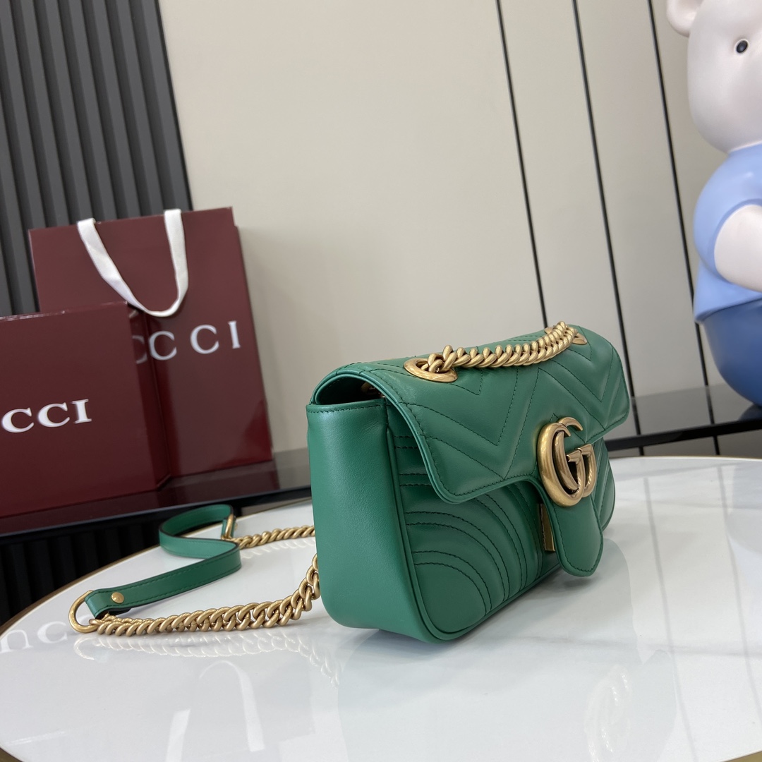 Bolso de hombro GG Marmont tamaño pequeño Gucci - Imagen 2