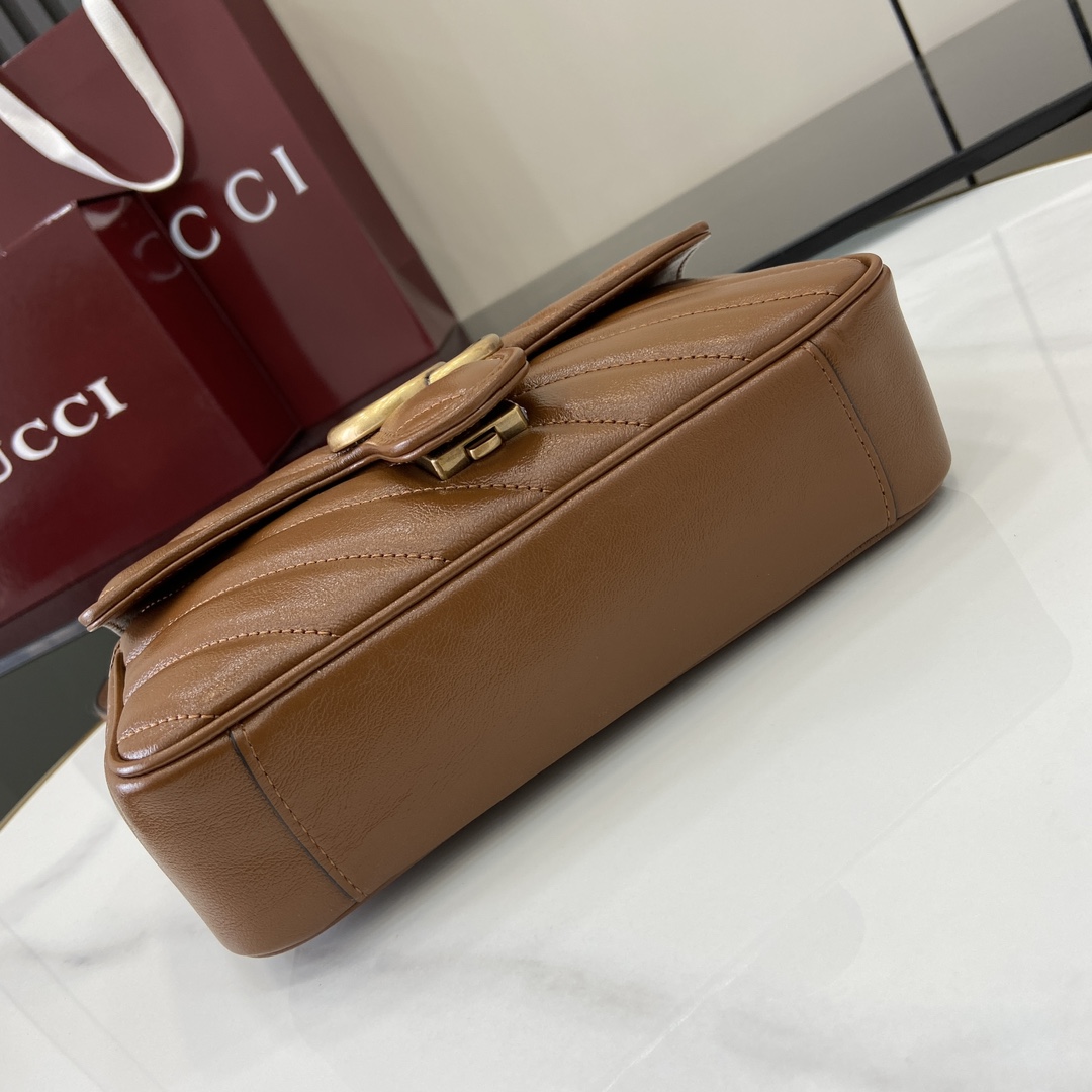 Bolso de hombro GG Marmont tamaño pequeño Gucci - Imagen 4