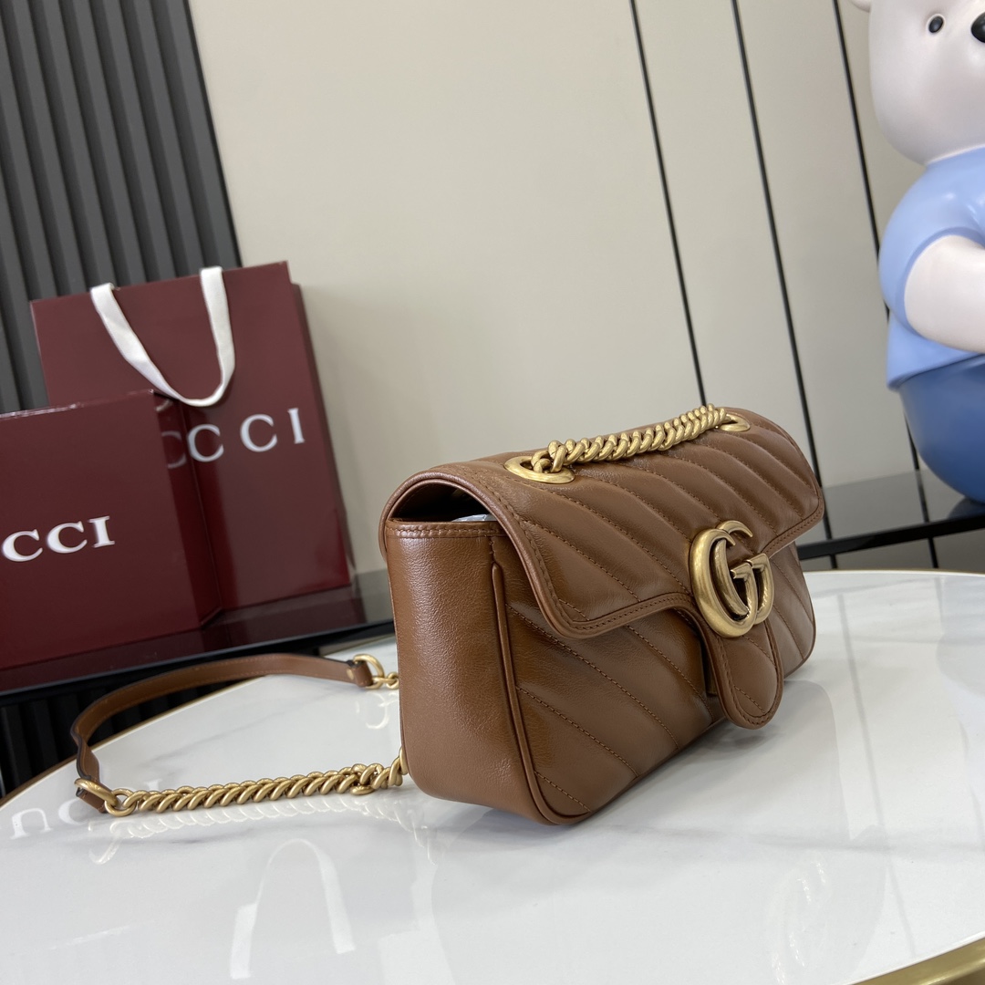Bolso de hombro GG Marmont tamaño pequeño Gucci - Imagen 2