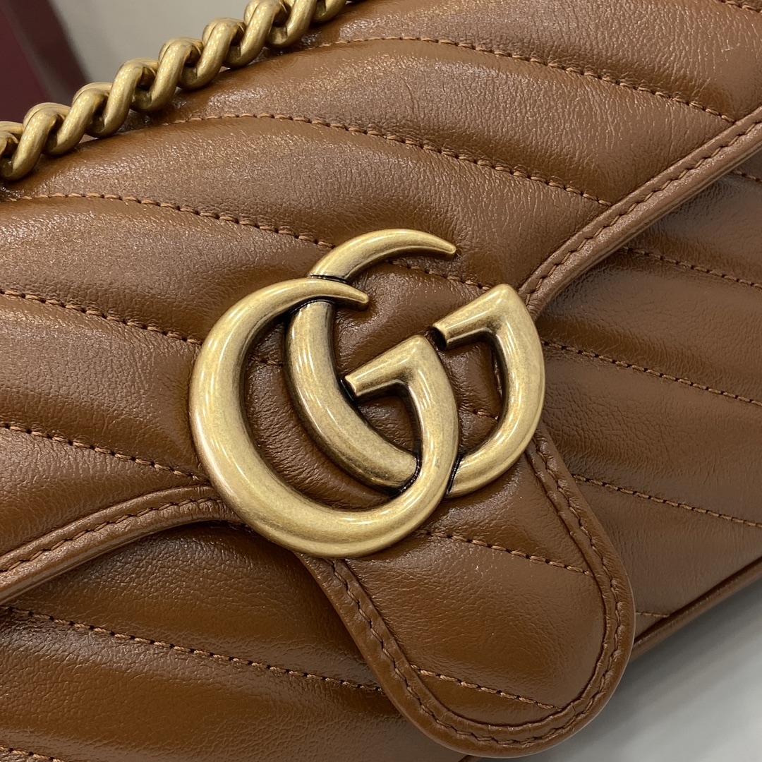Bolso de hombro GG Marmont tamaño pequeño Gucci - Imagen 5