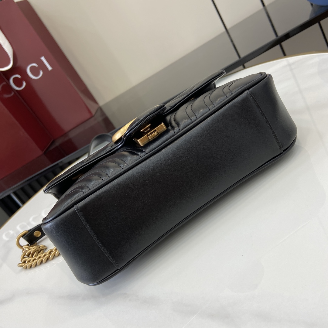 Bolso de hombro GG Marmont tamaño pequeño Gucci - Imagen 4