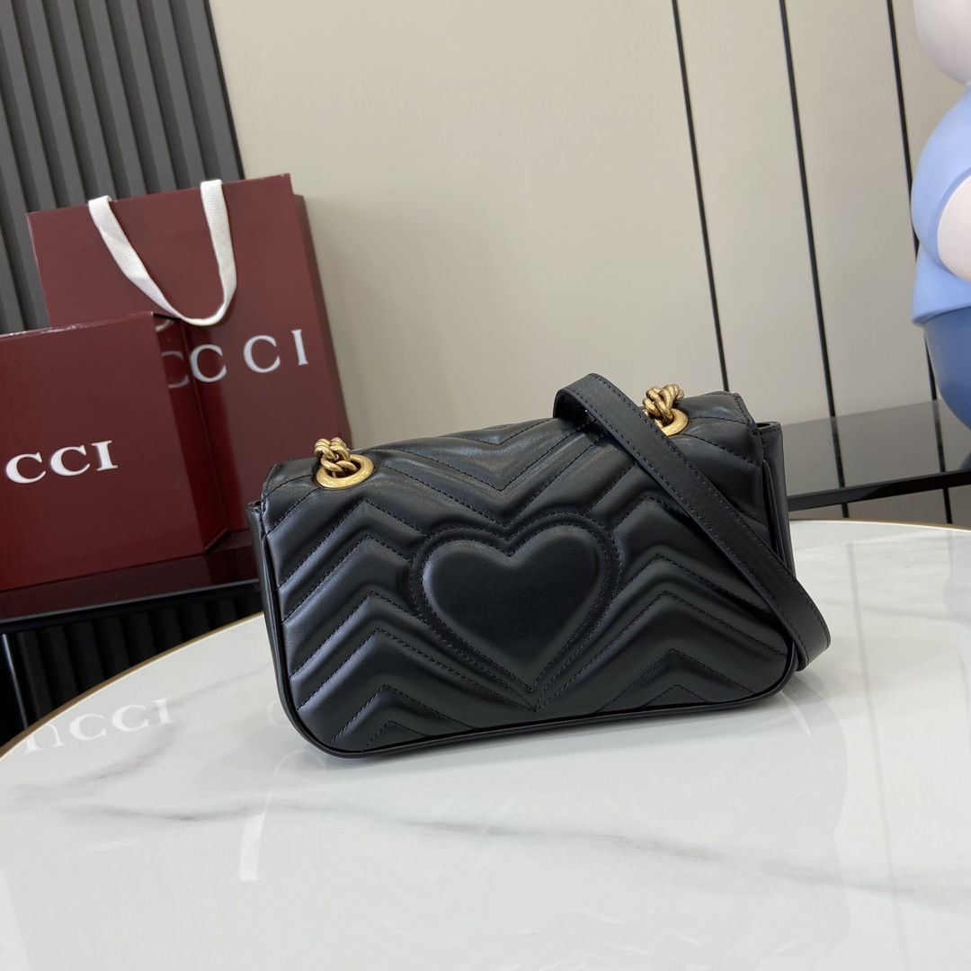 Bolso de hombro GG Marmont tamaño pequeño Gucci - Imagen 3
