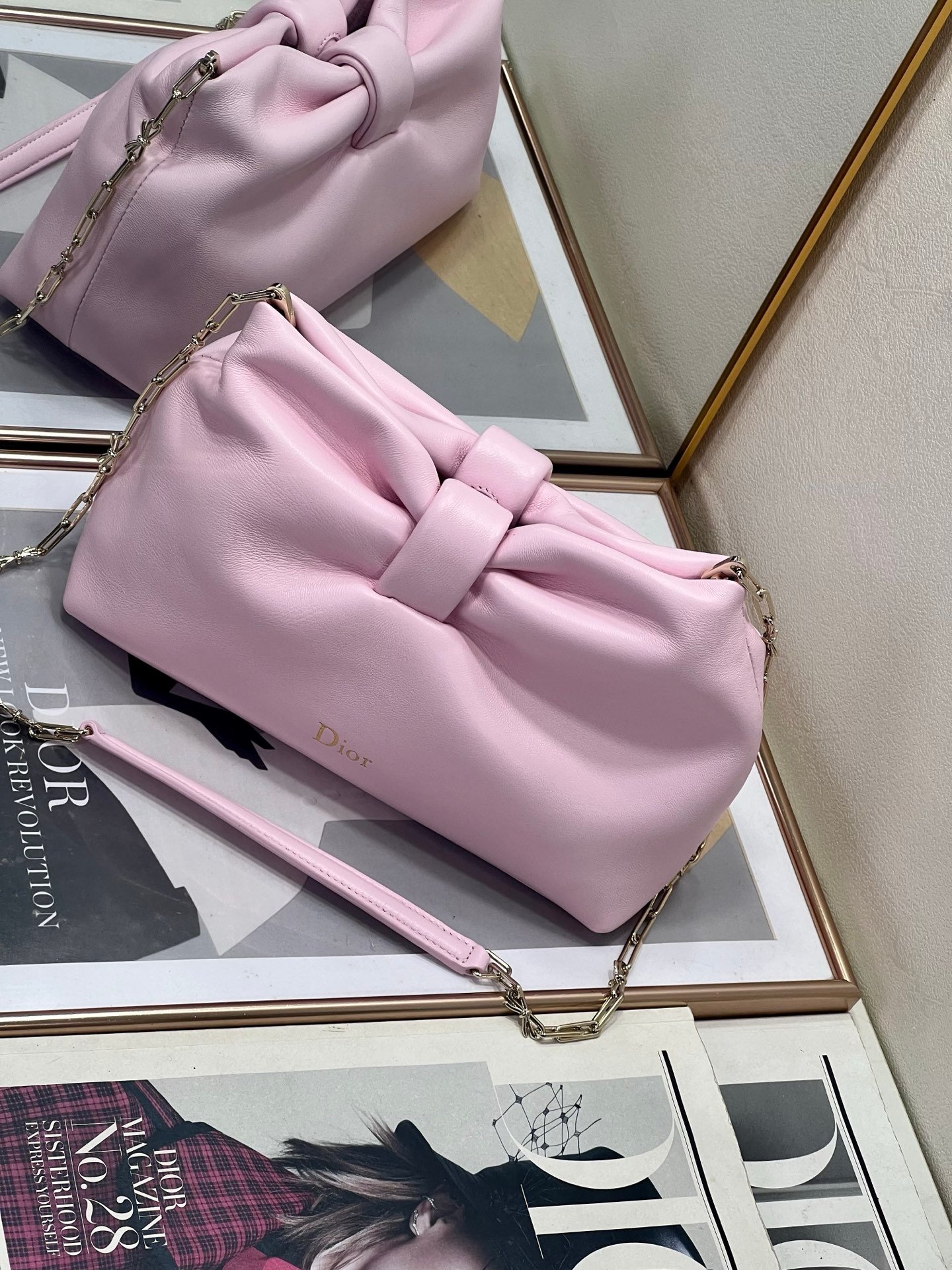 Bolso De Lazo Pequeño Dior - Imagen 6