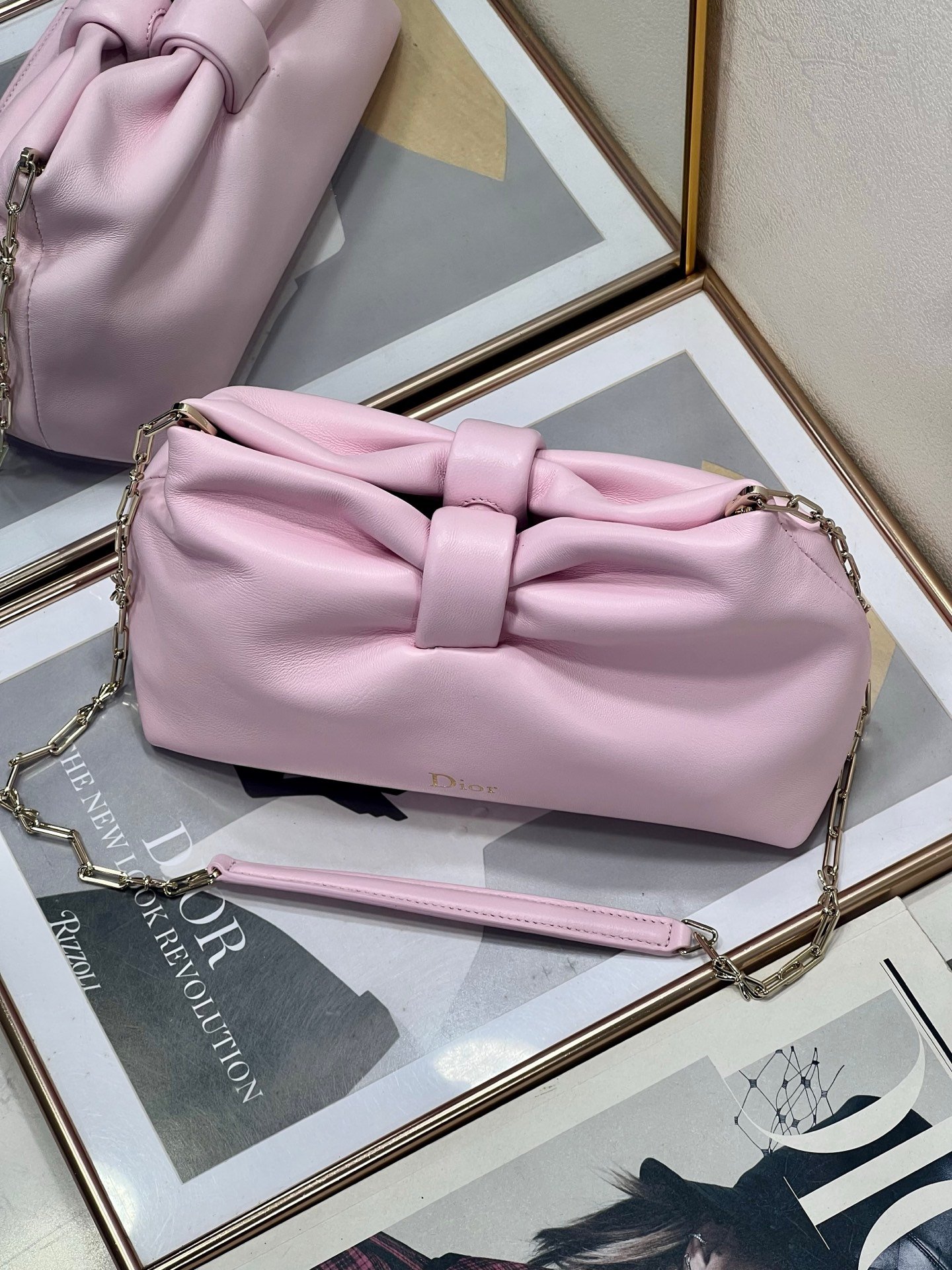 Bolso De Lazo Pequeño Dior - Imagen 8