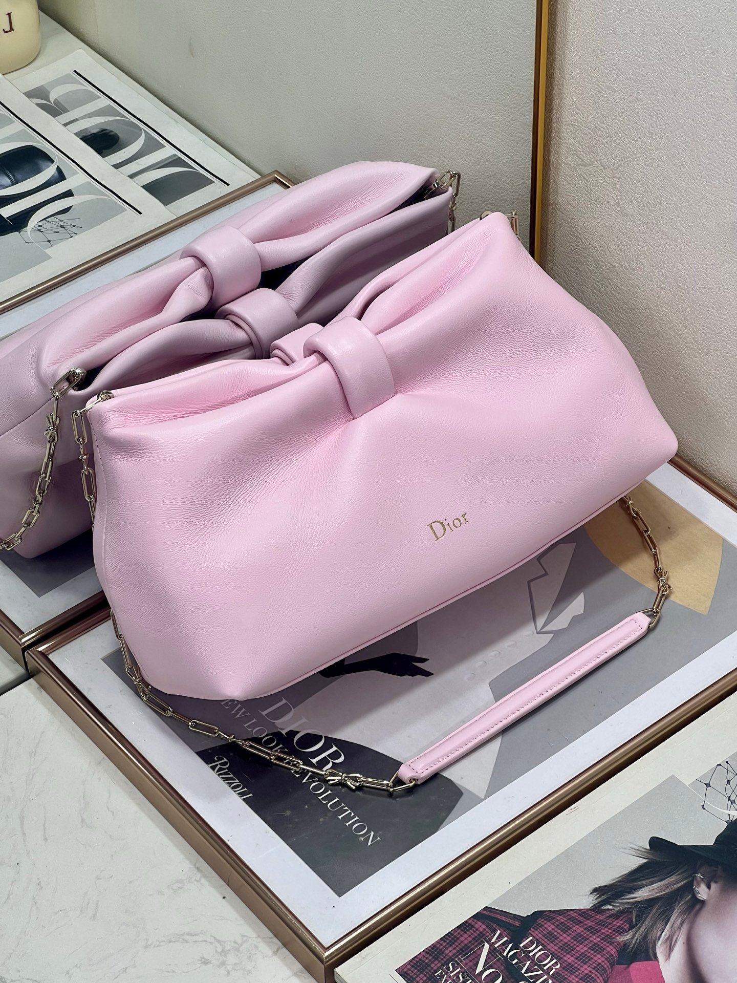 Bolso De Lazo Mediano Dior - Imagen 2