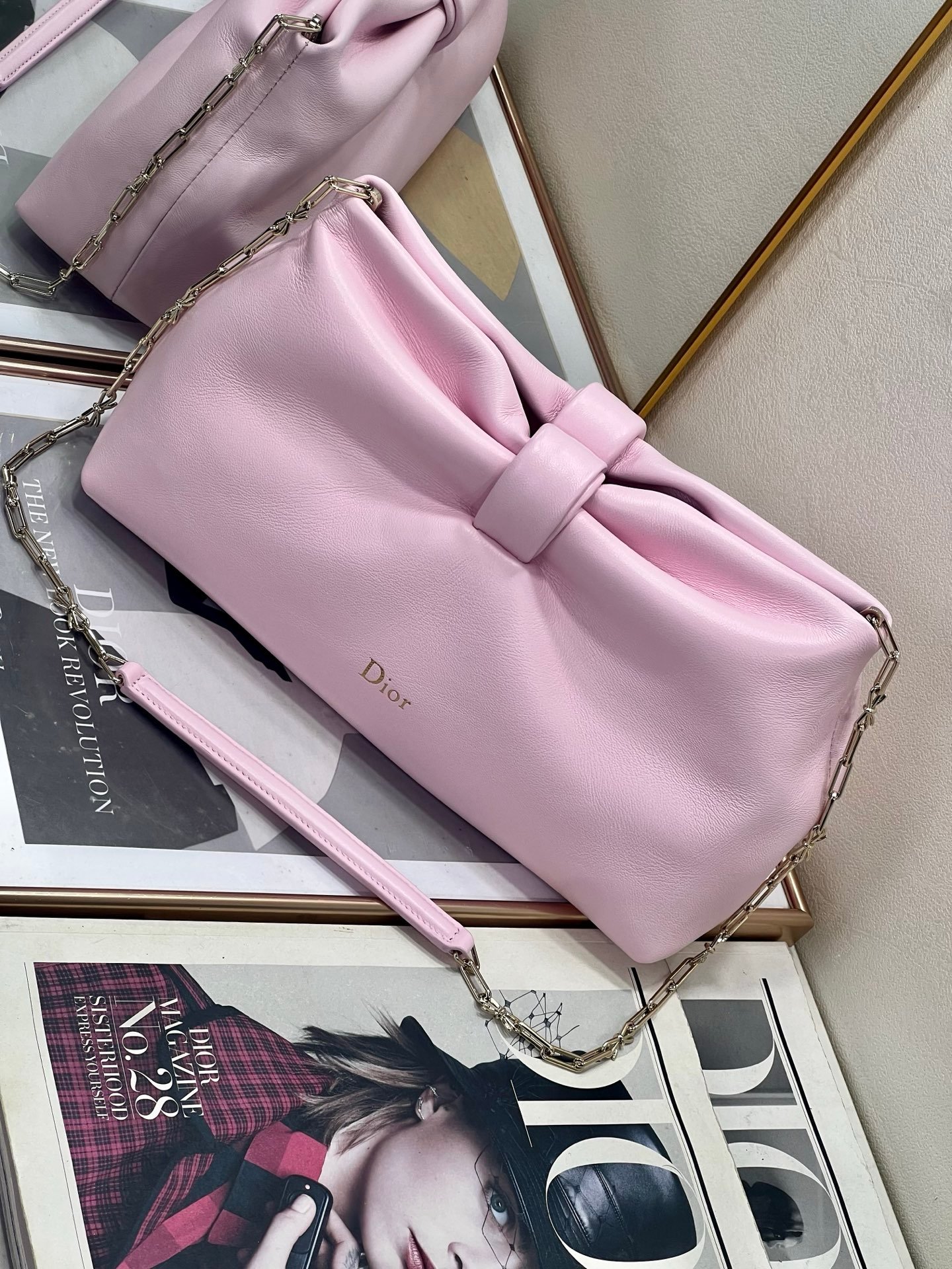 Bolso De Lazo Mediano Dior - Imagen 3