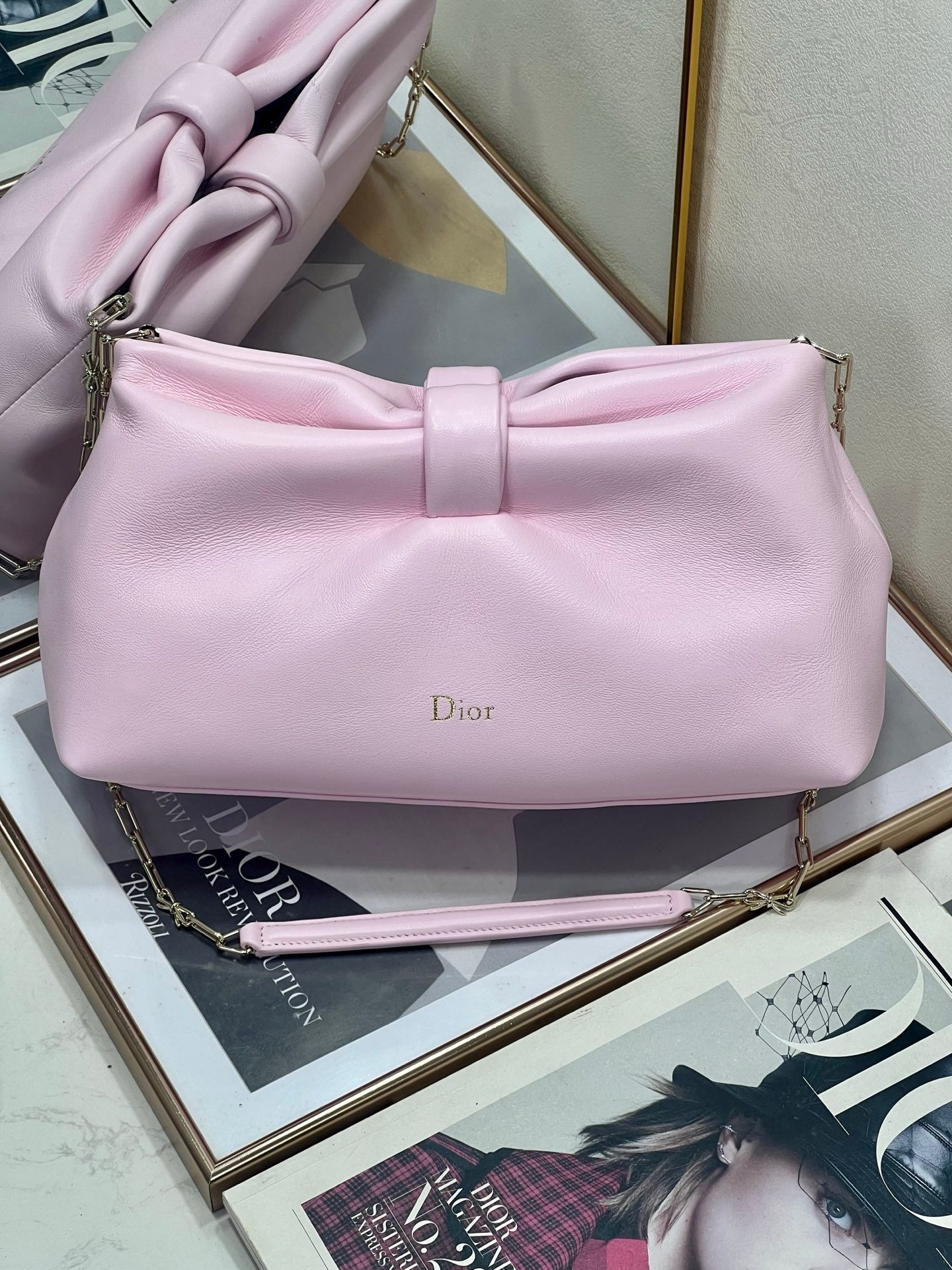 Bolso De Lazo Mediano Dior - Imagen 4