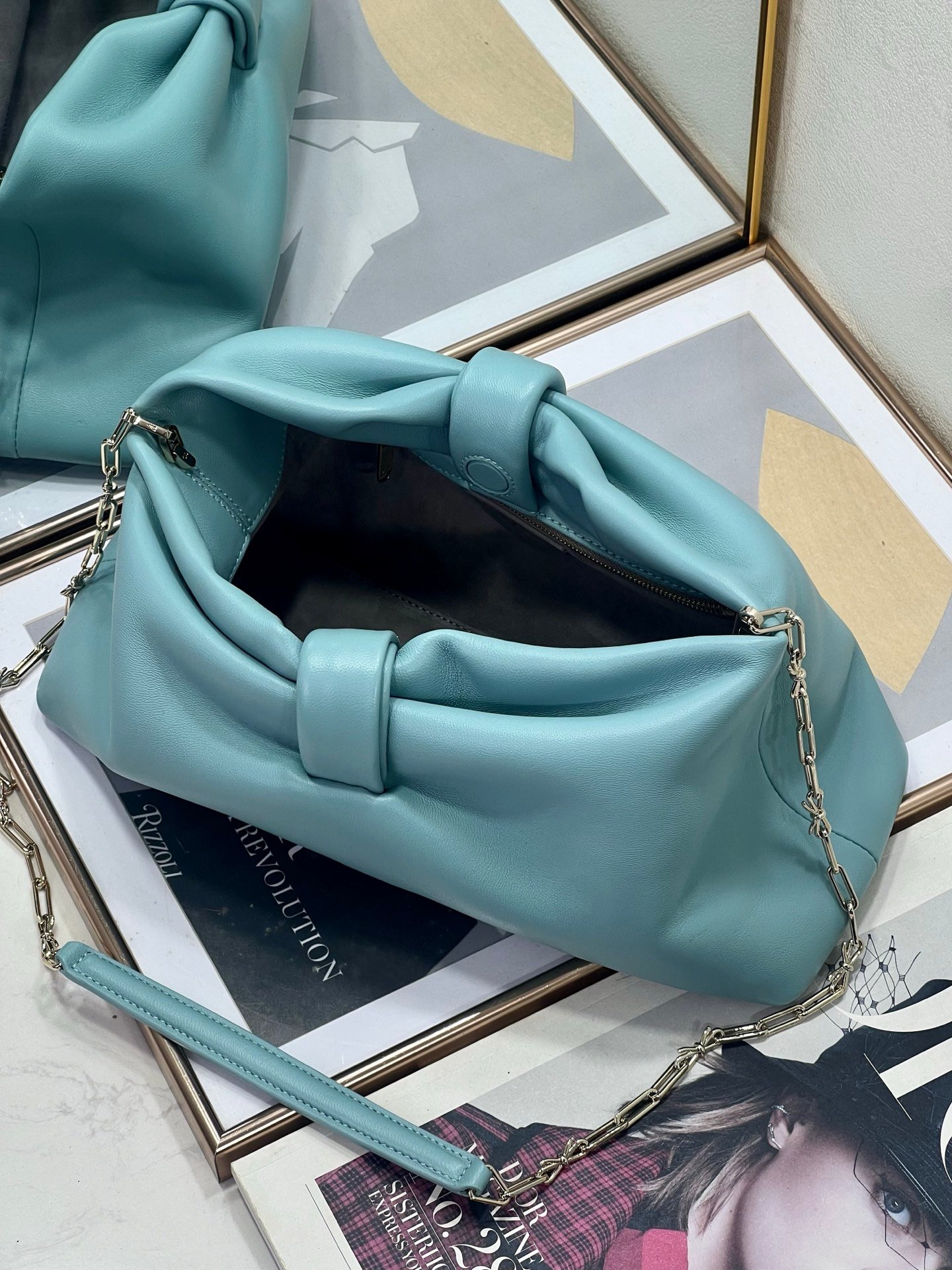 Bolso De Lazo Mediano Dior - Imagen 6