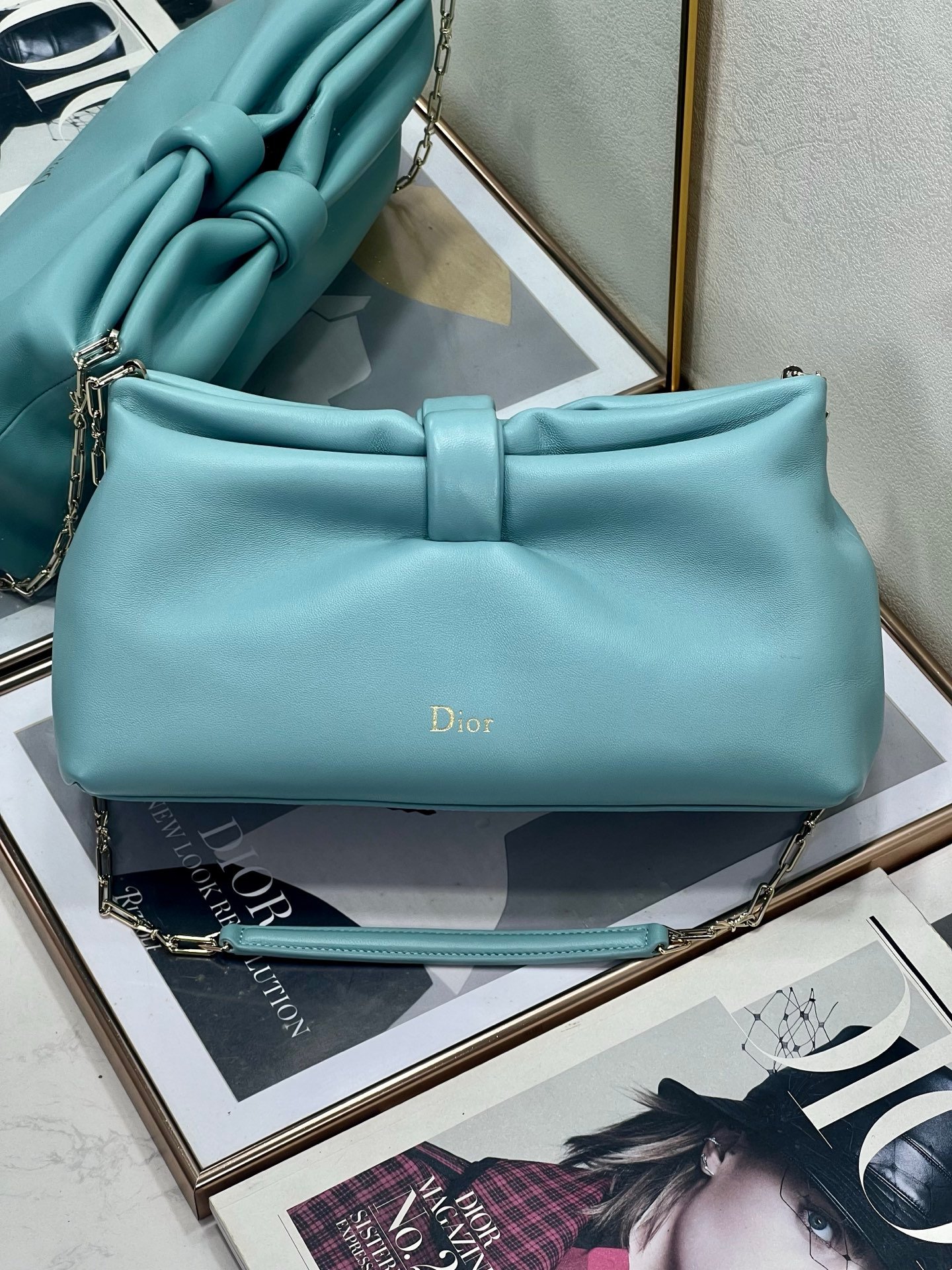 Bolso De Lazo Mediano Dior