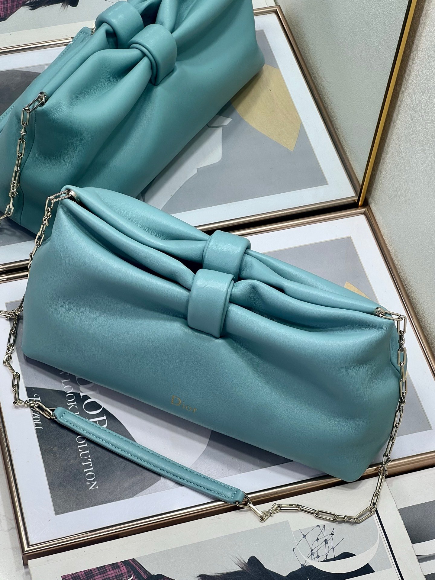 Bolso De Lazo Mediano Dior - Imagen 5