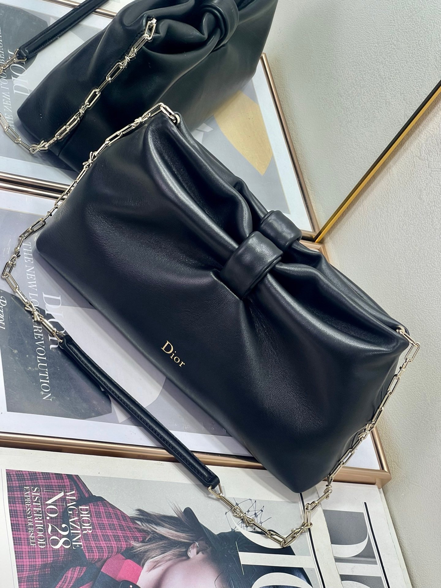 Bolso De Lazo Mediano Dior - Imagen 5