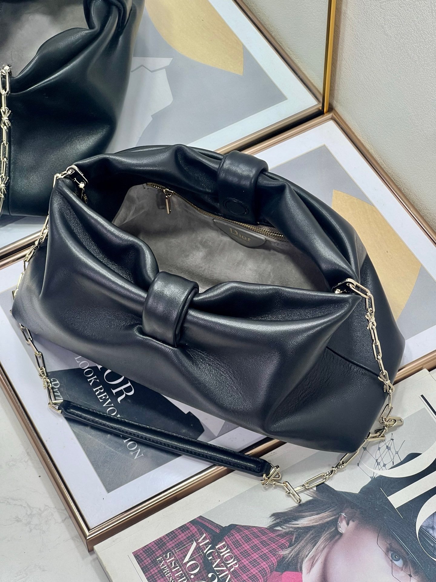 Bolso De Lazo Mediano Dior - Imagen 7