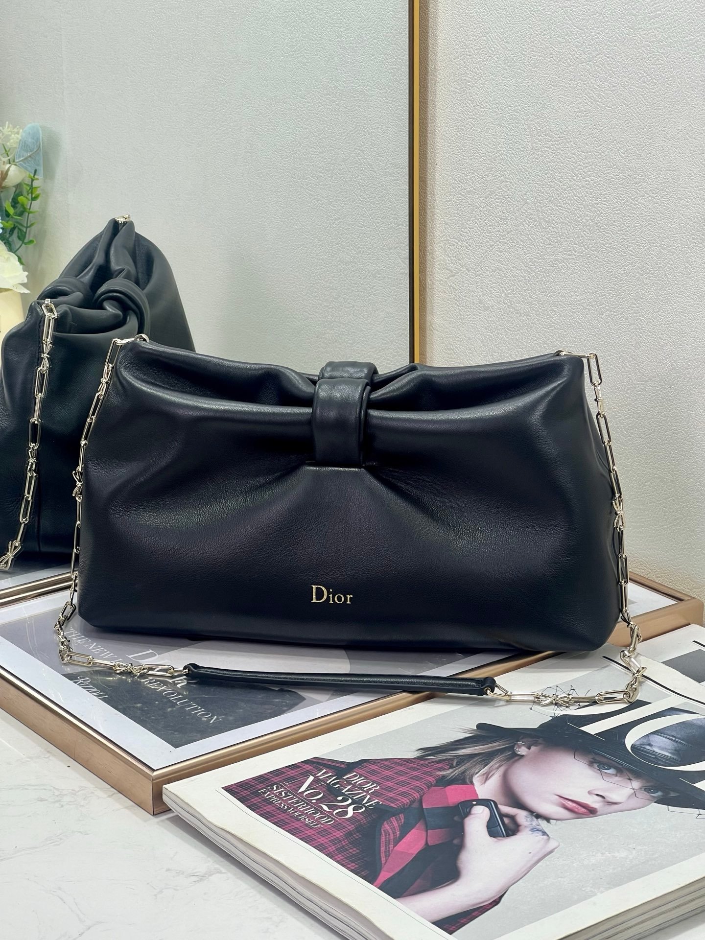 Bolso De Lazo Mediano Dior