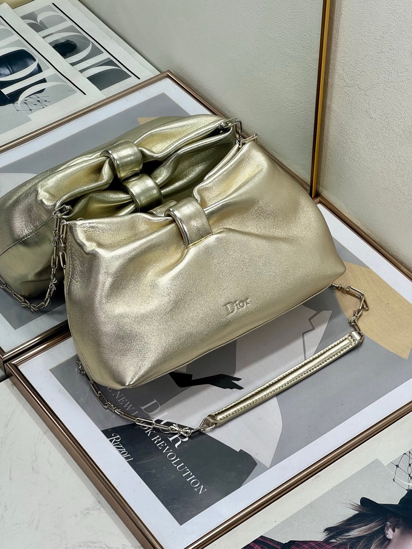 Bolso De Lazo Pequeño Dior - Imagen 4