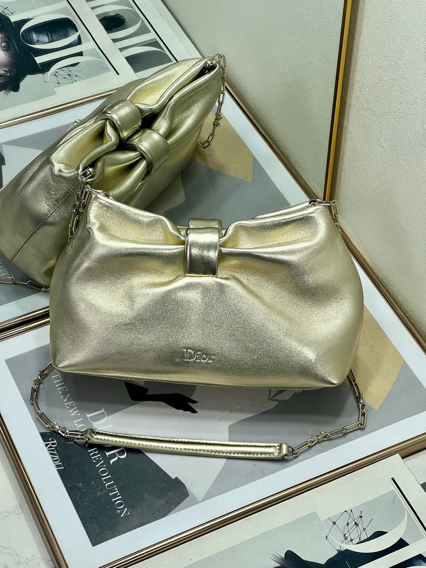 Bolso De Lazo Pequeño Dior - Imagen 2