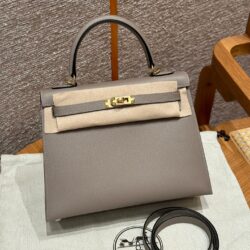 Bolso Kelly 25 Hermes (Hecho a mano)