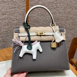 Bolso Kelly 25 Hermes (Hecho a mano)