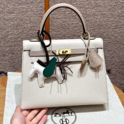Bolso Kelly 25 Hermes (Hecho a mano)