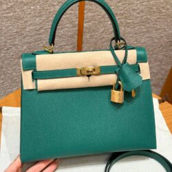 Bolso Kelly 25 Hermes (Hecho a mano)