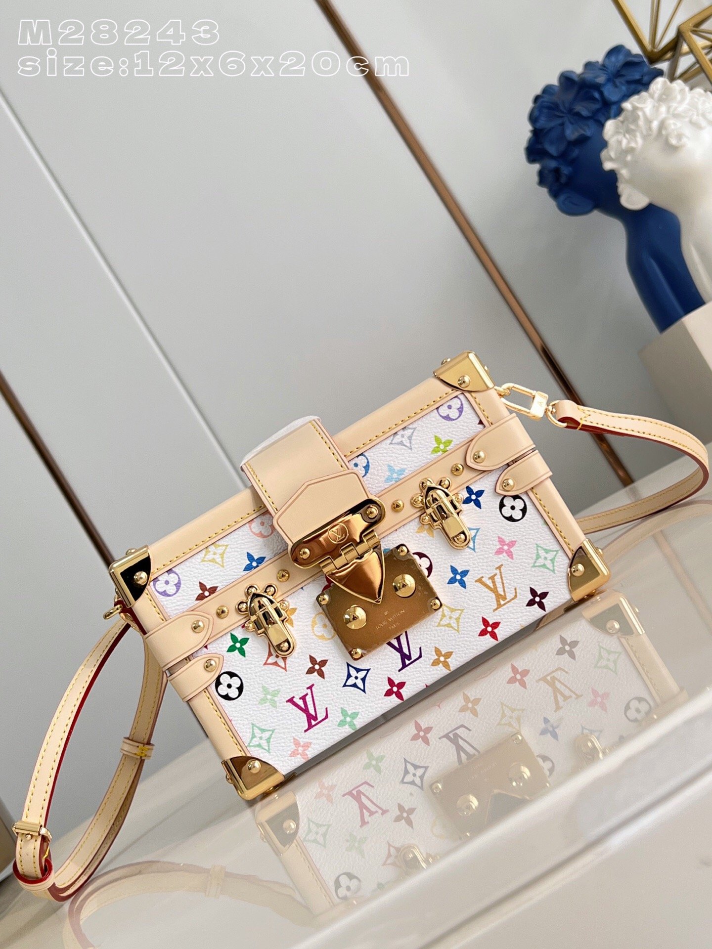 Bolso LV x TM Petite Malle Louis Vuitton - Imagen 2
