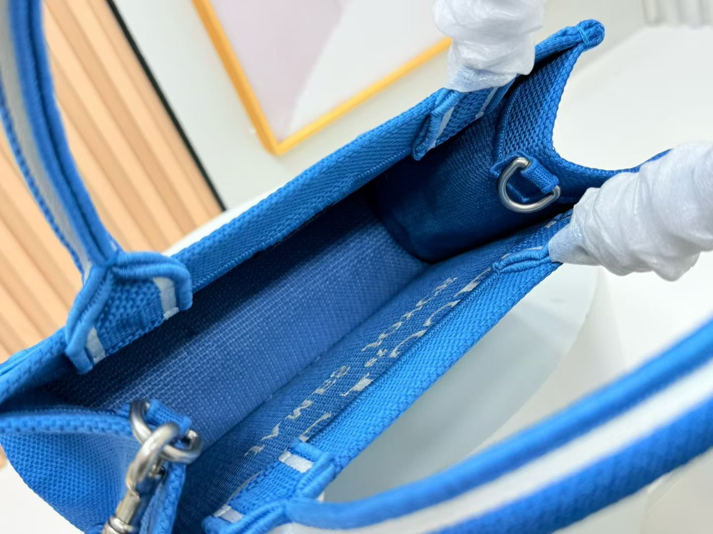 Dior Book Tote pequeño con bandolera - Imagen 8