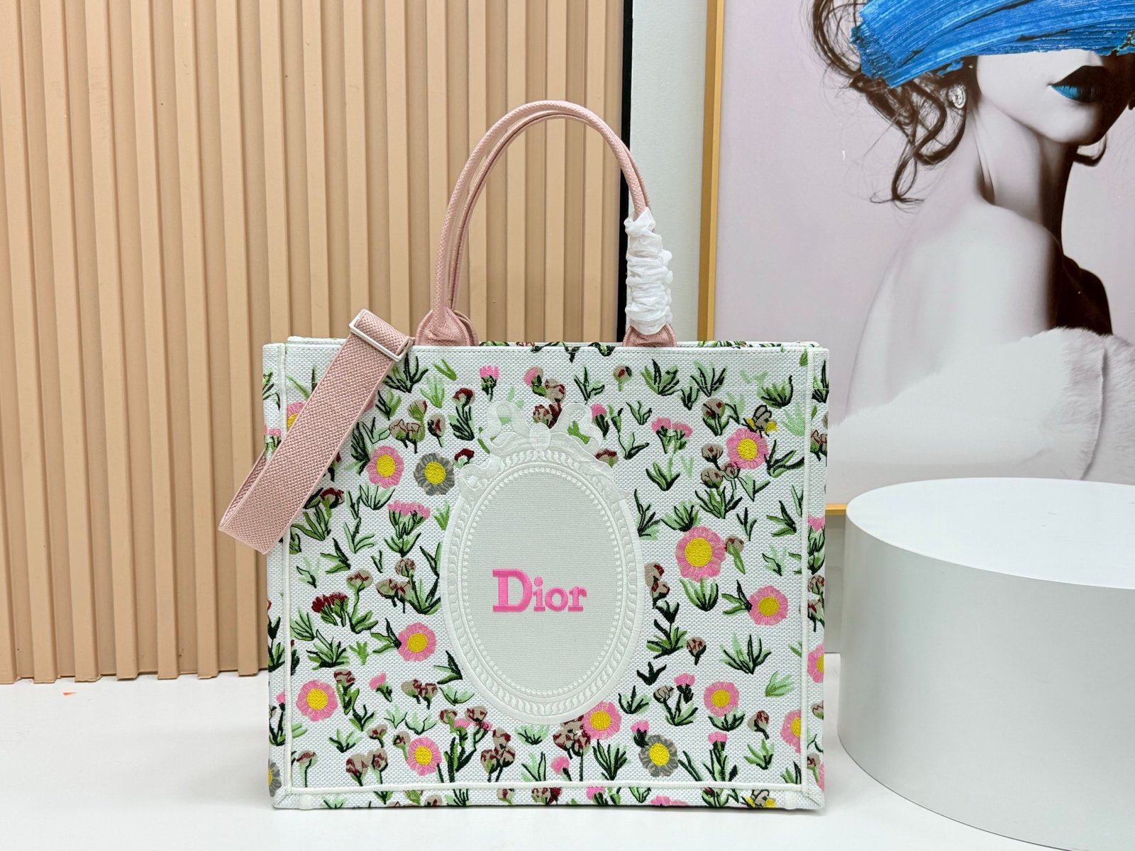 Dior Book Tote grande con bandolera