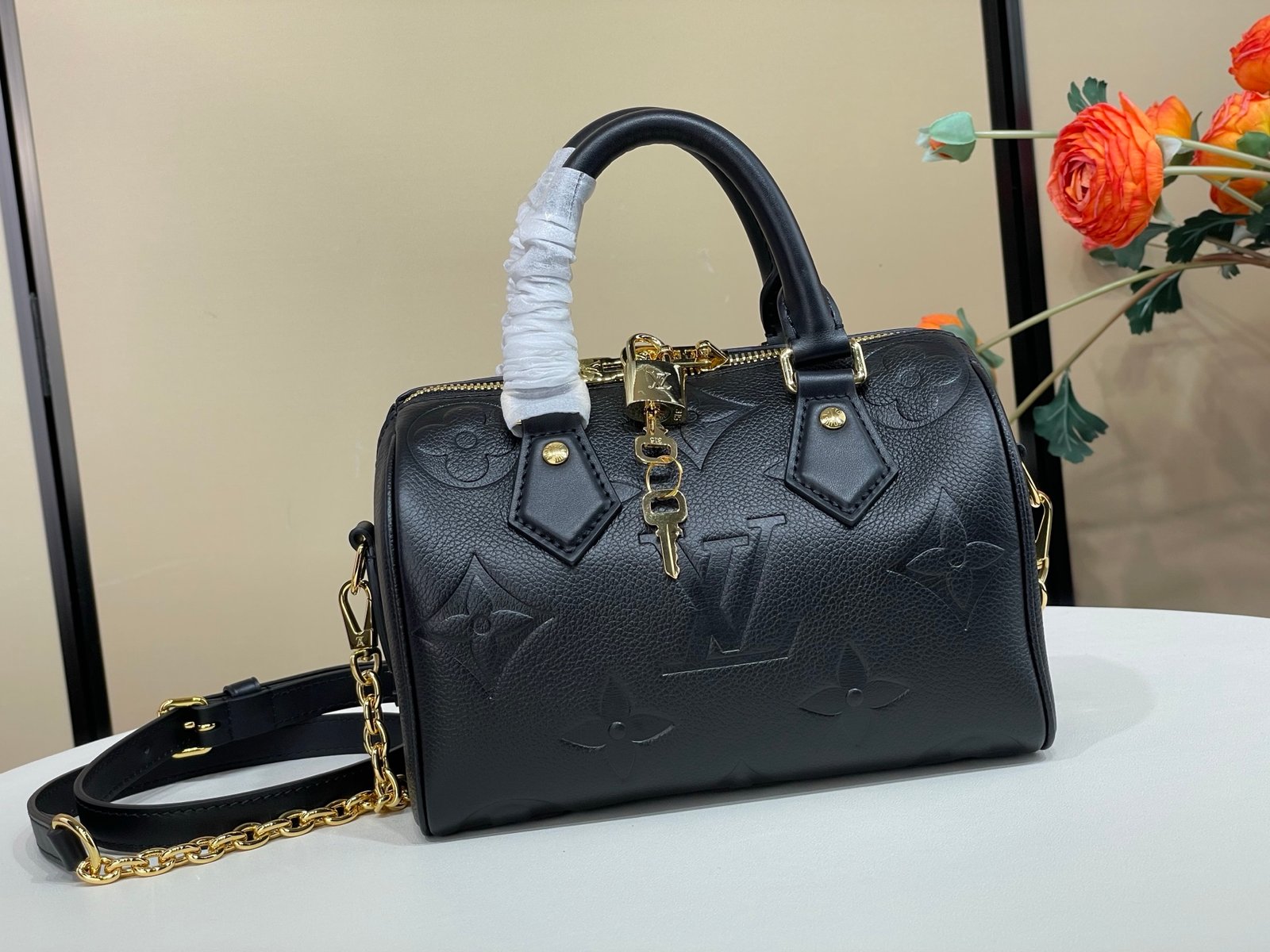Bolso Speedy 20 con bandolera Louis Vuitton