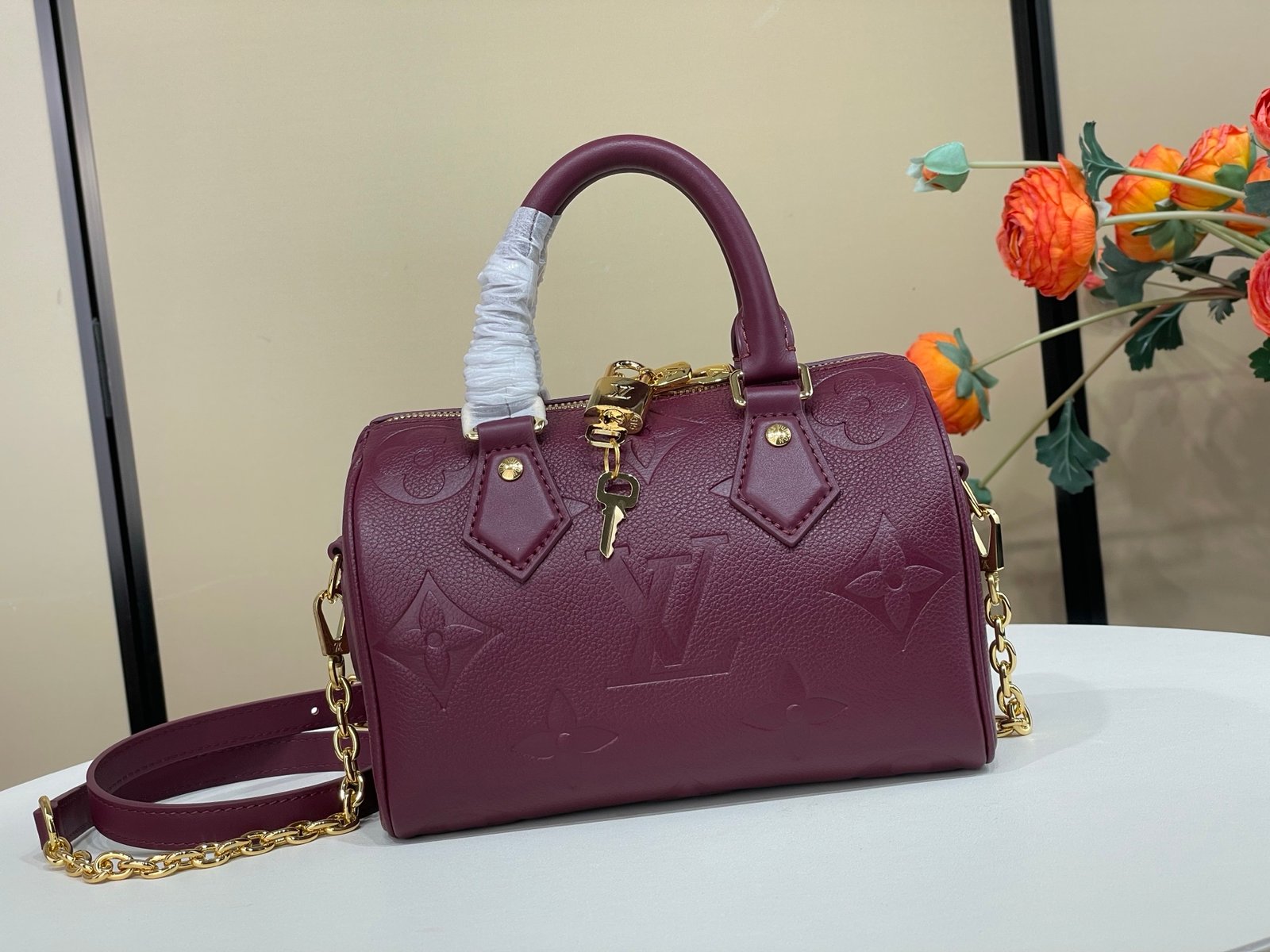Bolso Speedy 20 con bandolera Louis Vuitton