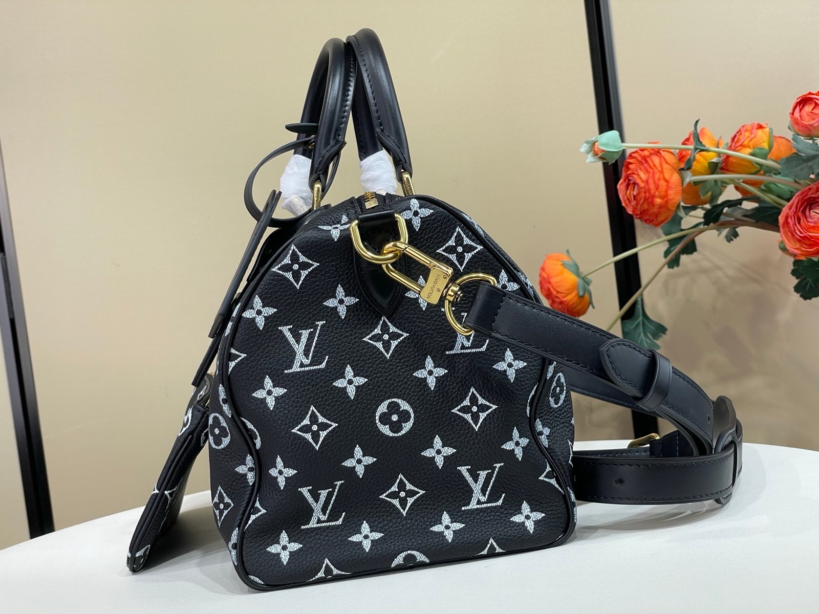 Bolso Speedy P9 30 con bandolera Louis Vuitton - Imagen 9