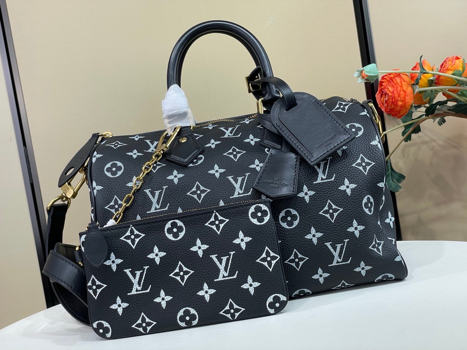 Bolso Speedy P9 30 con bandolera Louis Vuitton