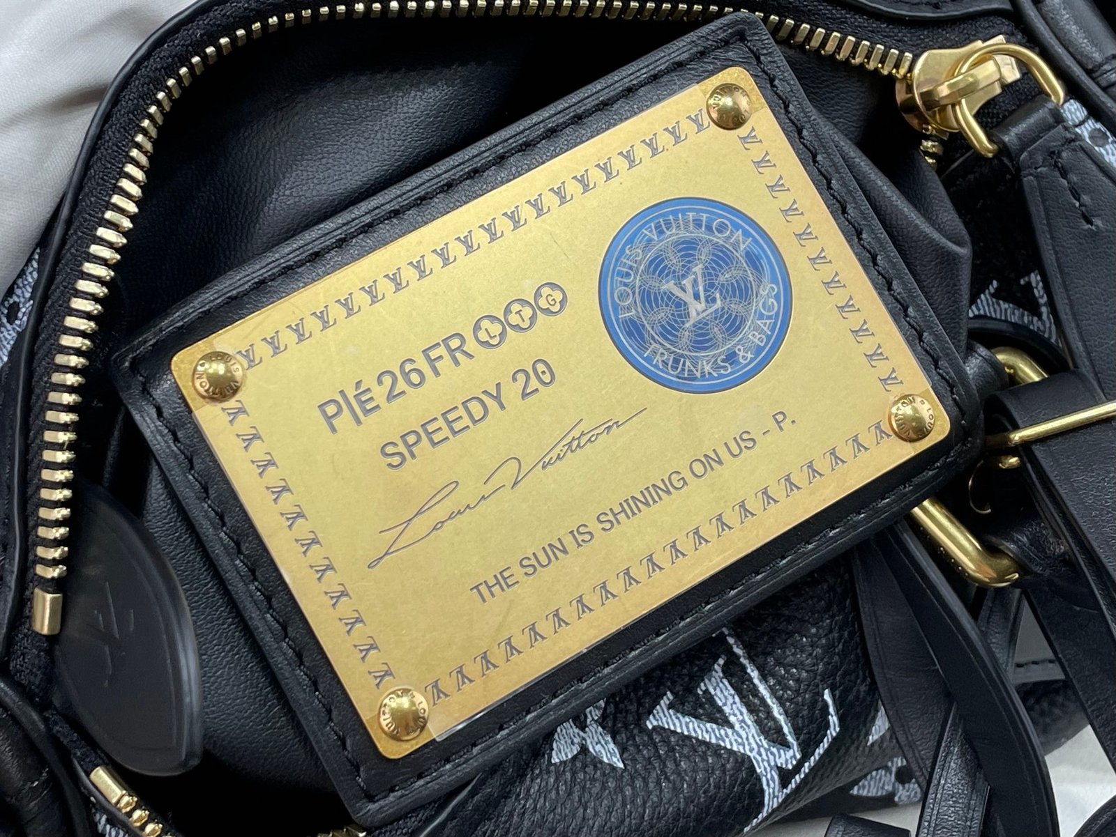 Bolso Speedy P9 20 con bandolera Louis Vuitton - Imagen 9