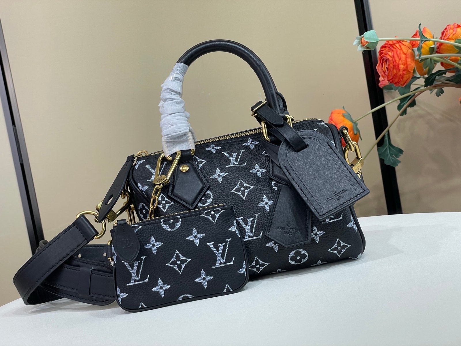 Bolso Speedy P9 20 con bandolera Louis Vuitton