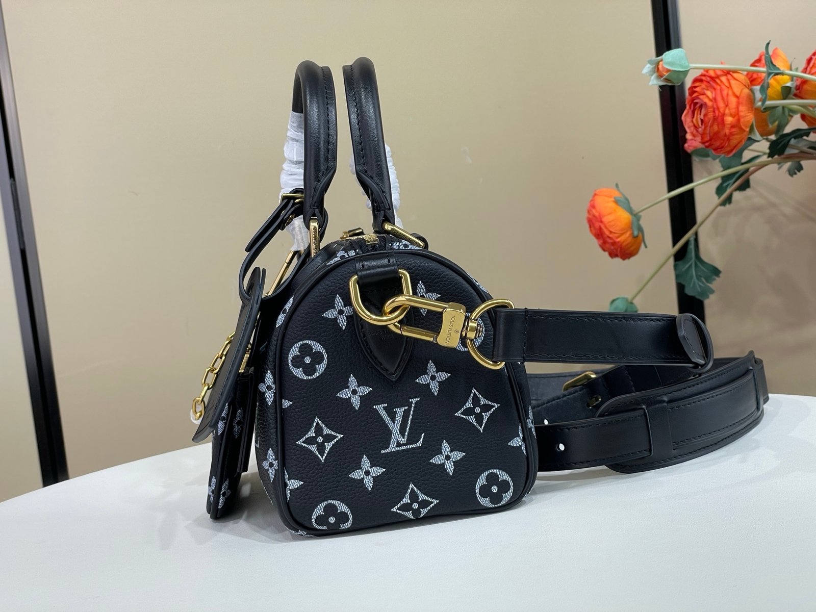 Bolso Speedy P9 20 con bandolera Louis Vuitton - Imagen 2