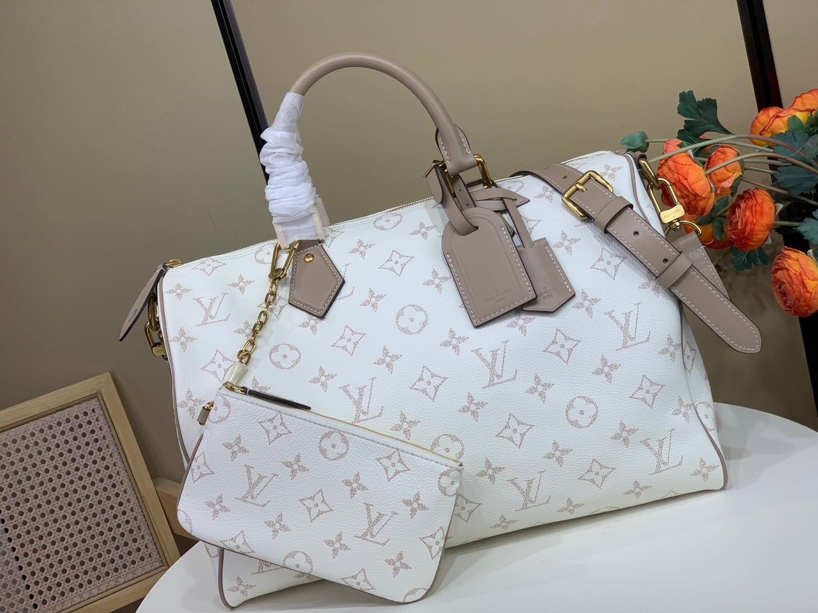 Bolsa de viaje Speedy P9 40 con bandolera Louis Vuitton