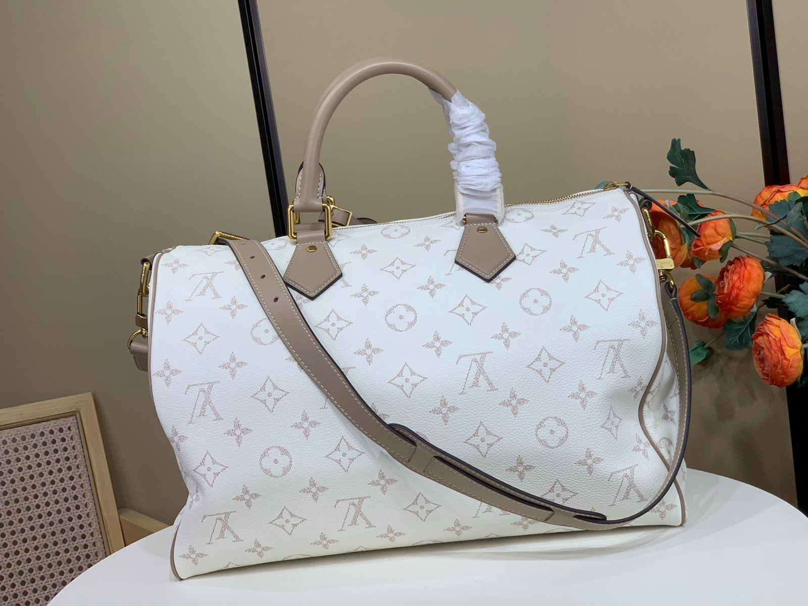 Bolsa de viaje Speedy P9 40 con bandolera Louis Vuitton - Imagen 3