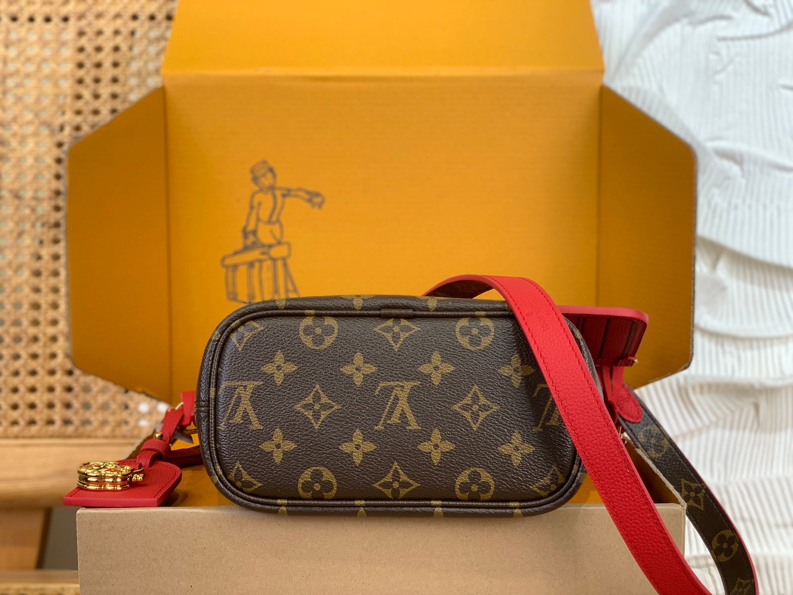 Bolso Neverfull Inside Out BB con bandolera Louis Vuitton - Imagen 4