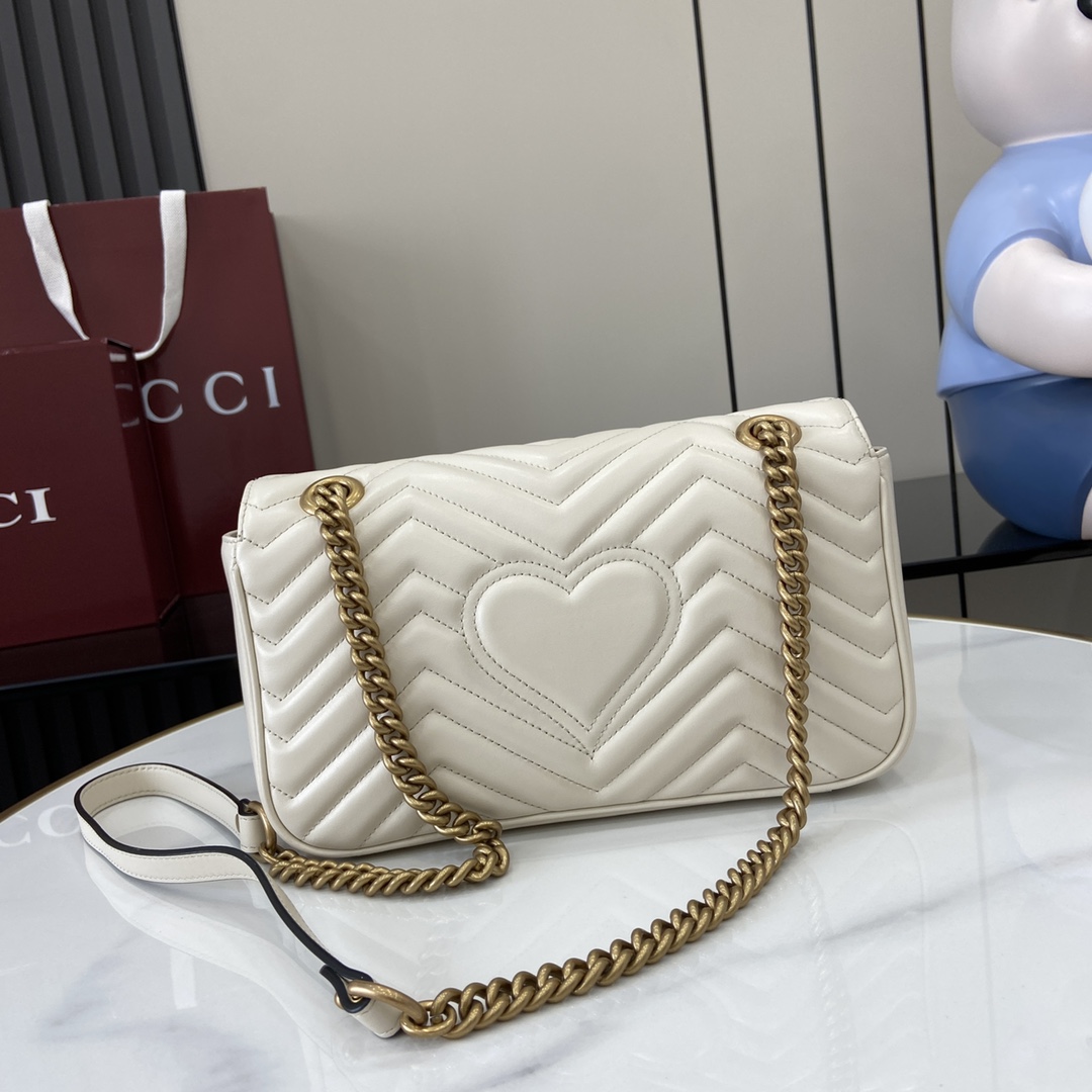 Bolso de hombro GG Marmont tamaño mediano Gucci - Imagen 3