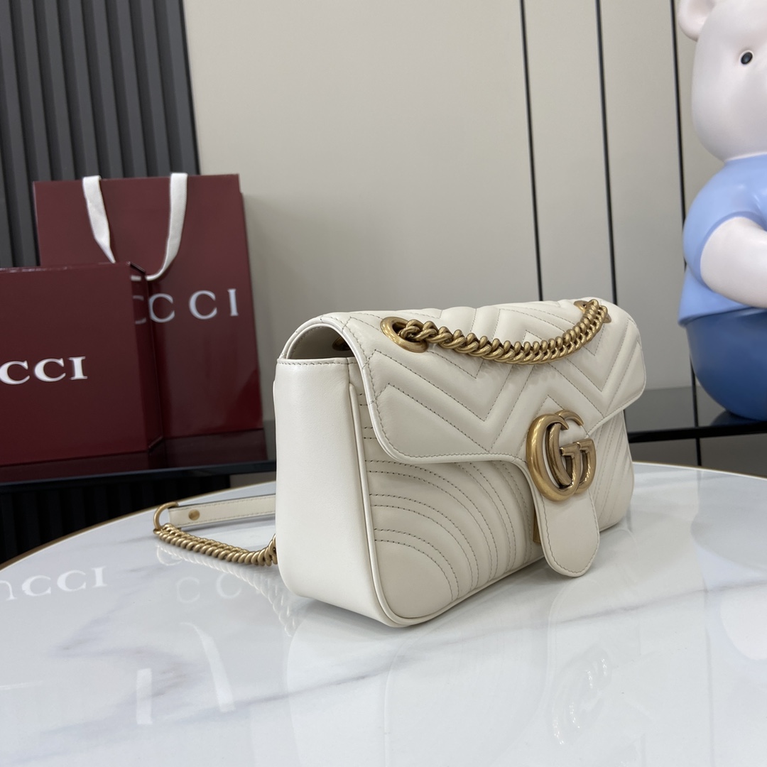 Bolso de hombro GG Marmont tamaño mediano Gucci - Imagen 2