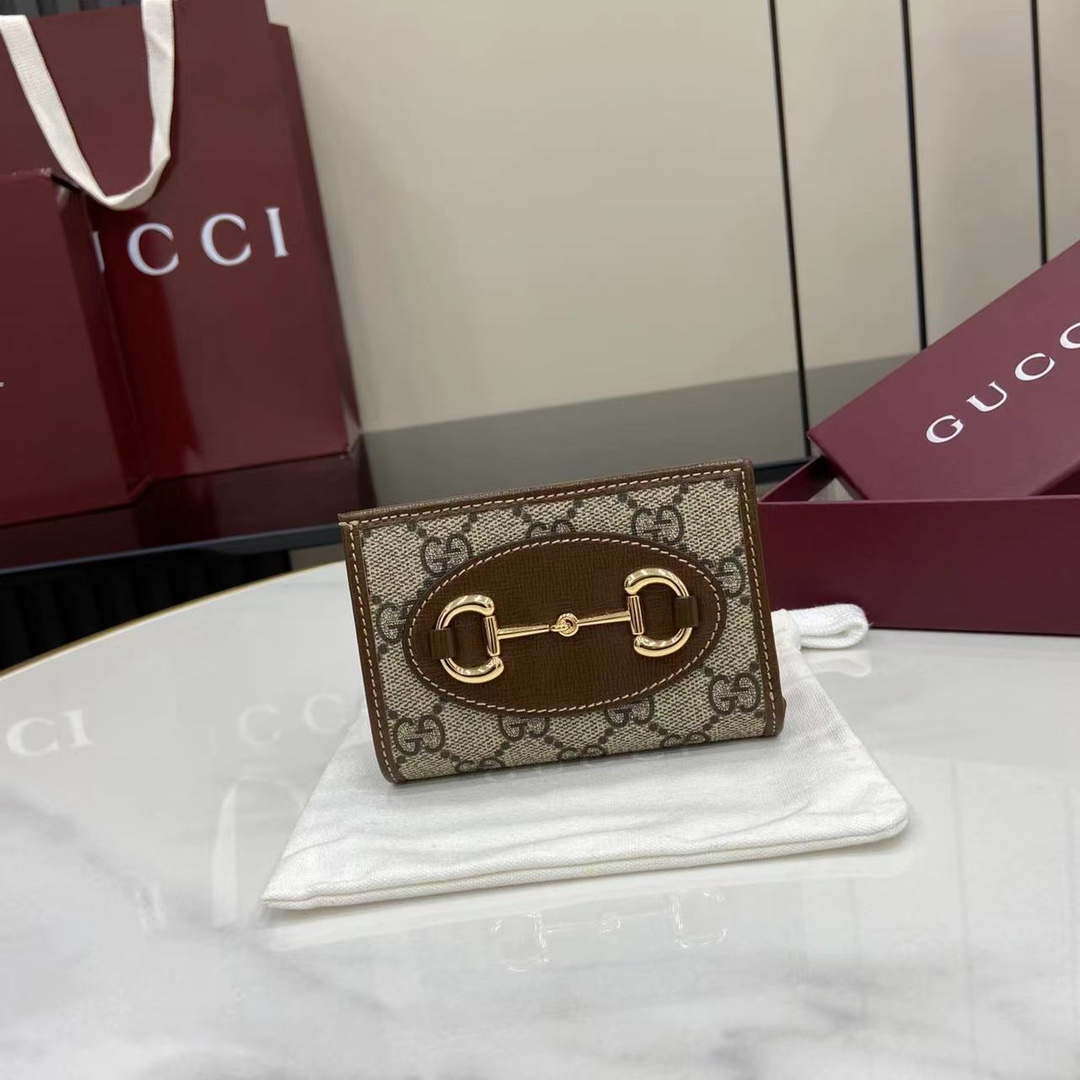 Cartera con tarjetero Gucci Horsebit 1955
