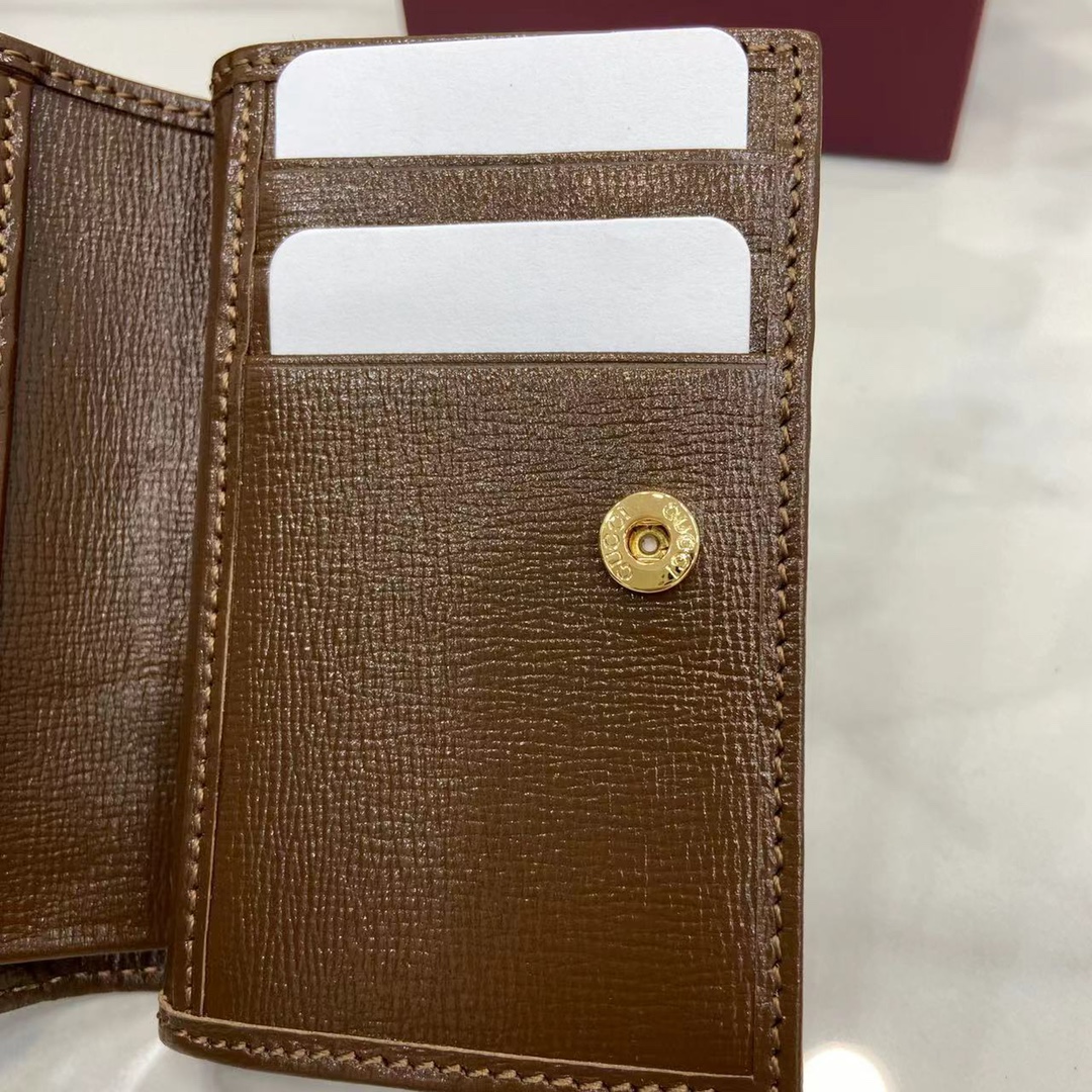 Cartera con tarjetero Gucci Horsebit 1955 - Imagen 8