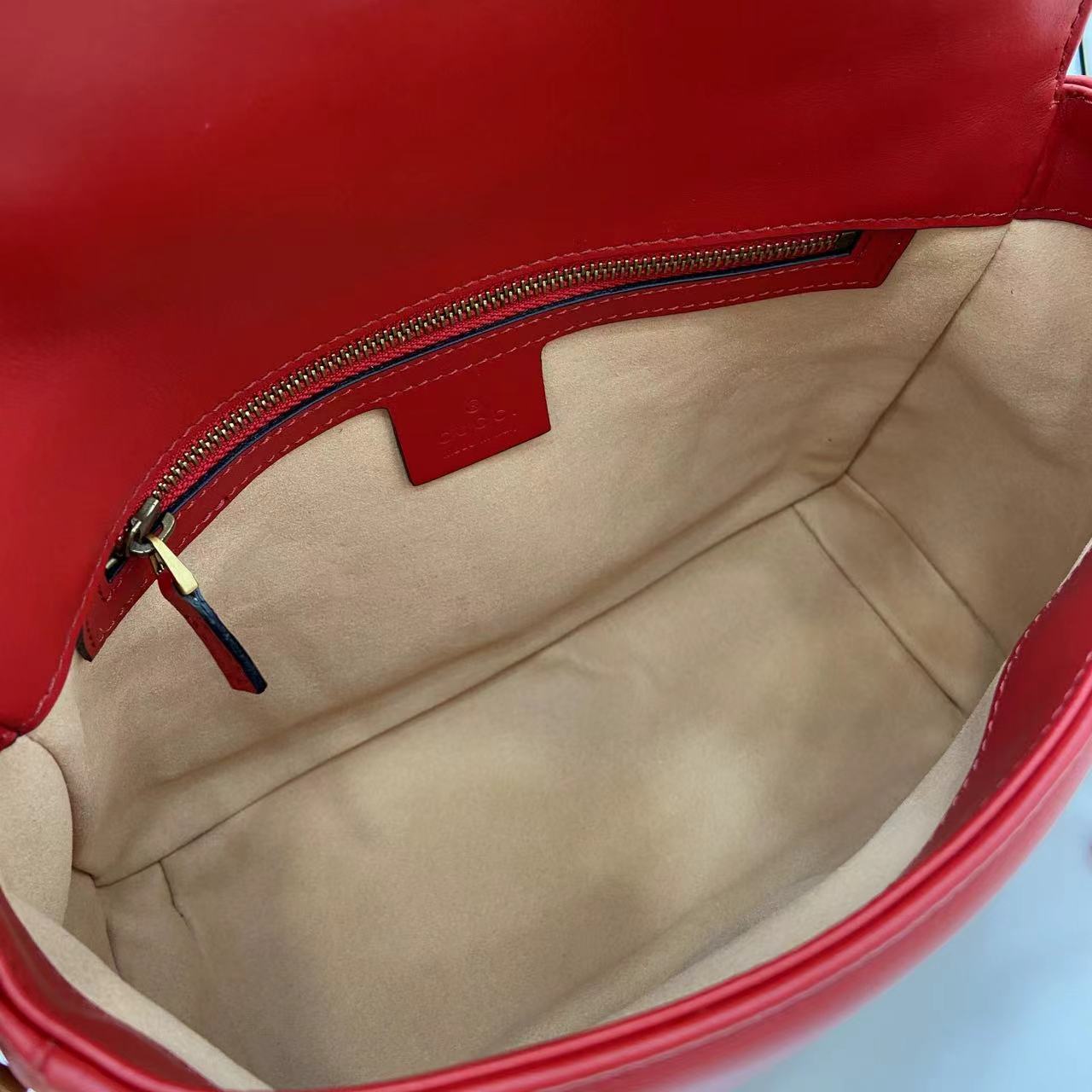 Bolso mano GG Marmont con asa tamaño mediano Gucci - Imagen 11