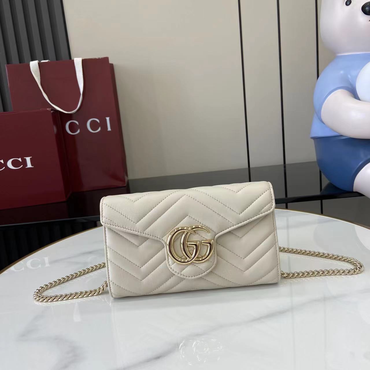 Cartera GG Marmont con cadena Gucci