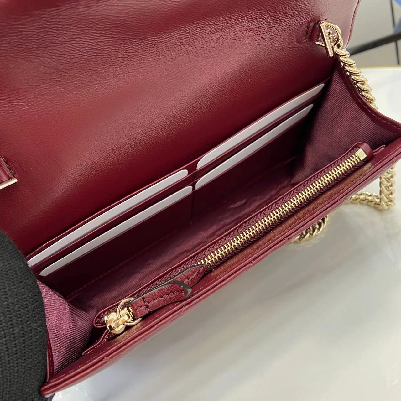 Cartera GG Marmont con cadena Gucci - Imagen 9