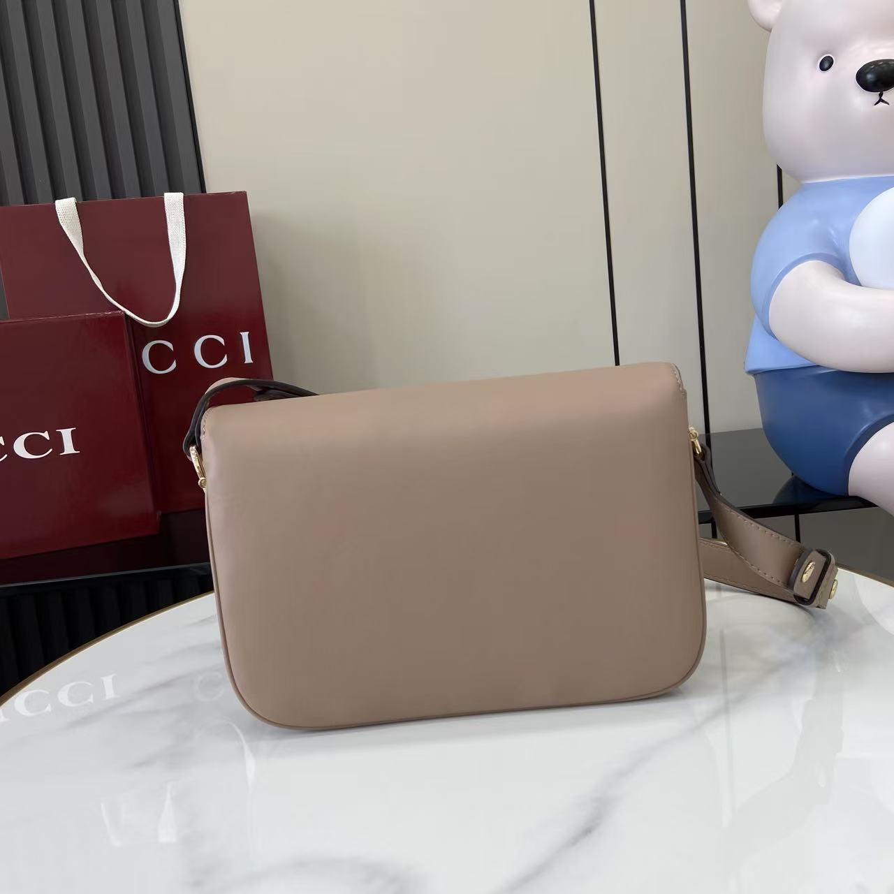 Bolso hombro Gucci Horsebit 1955 - Imagen 4