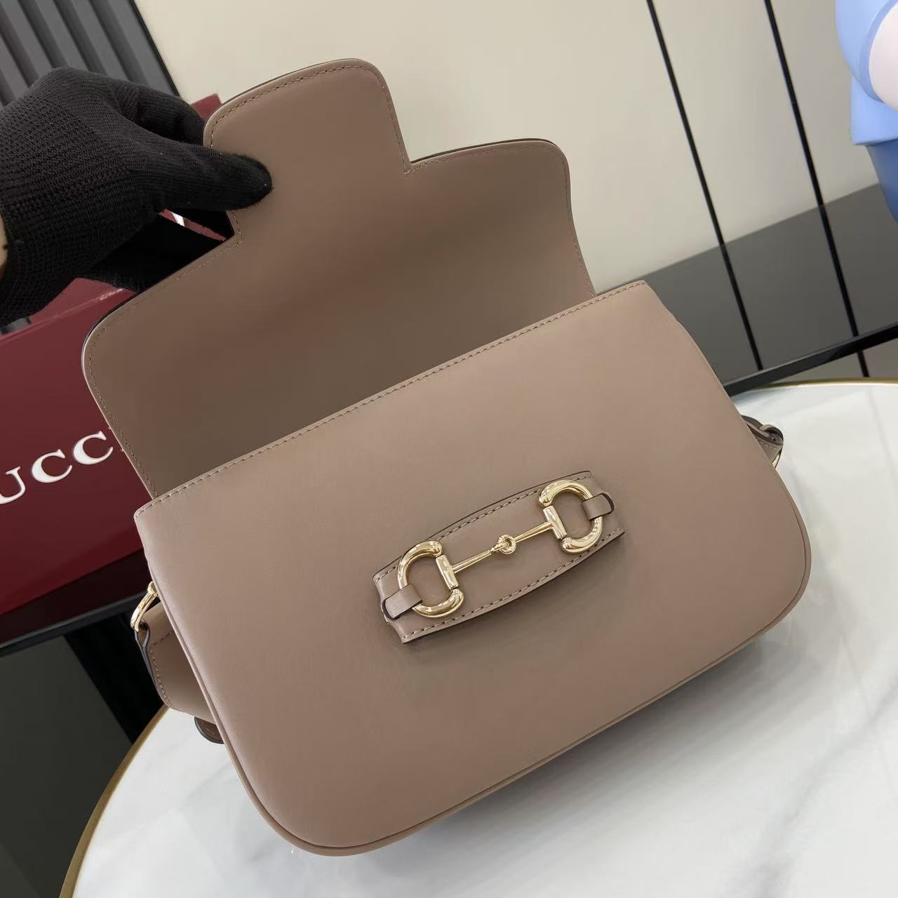 Bolso hombro Gucci Horsebit 1955 - Imagen 8