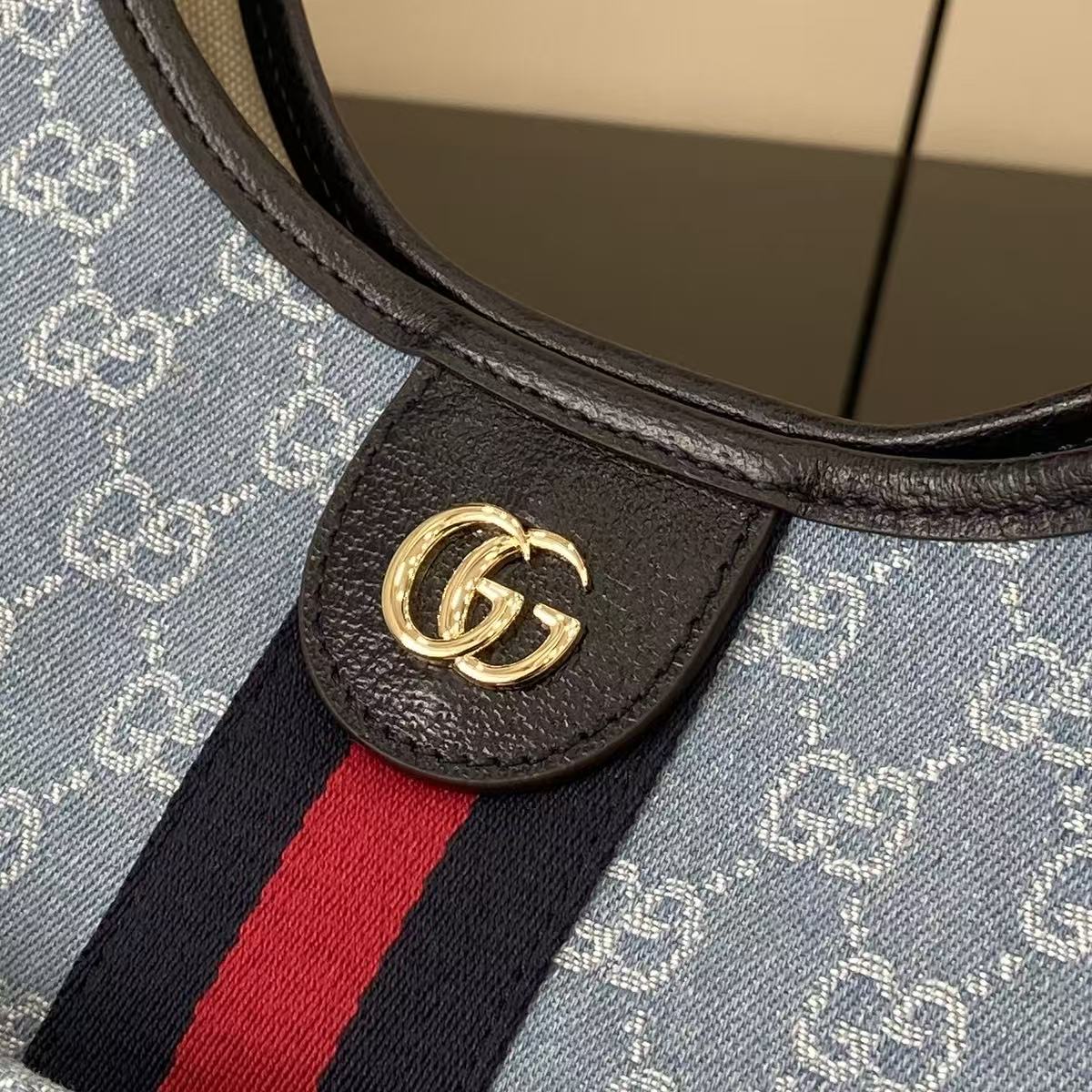 Bolso tote Gucci Giglio tamaño grande Gucci - Imagen 8