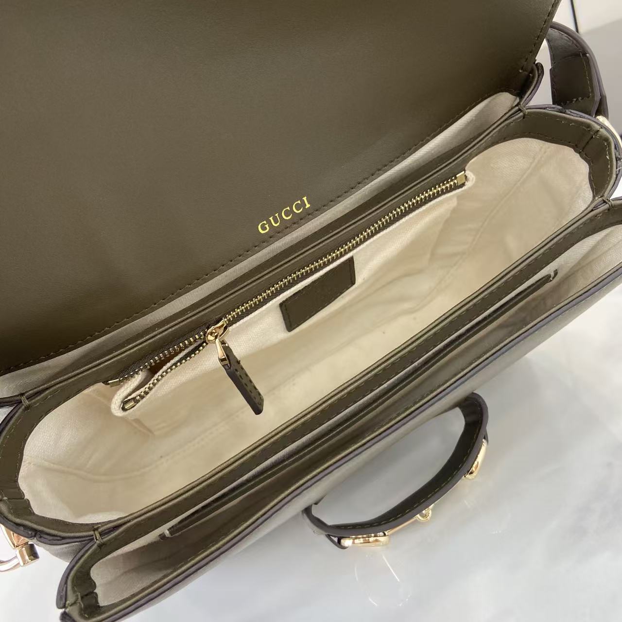Bolso hombro Gucci Horsebit 1955 - Imagen 10