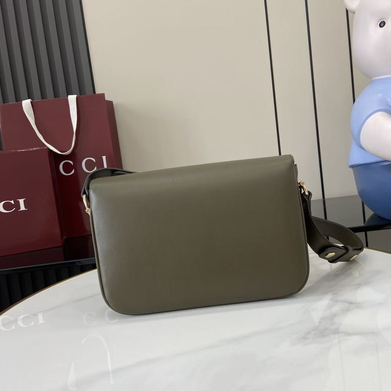 Bolso hombro Gucci Horsebit 1955 - Imagen 3